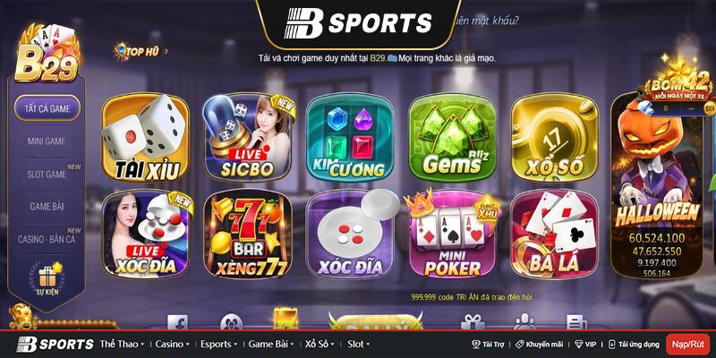 Giới thiệu về b29 – Cổng game cá cược an toàn và thú vị