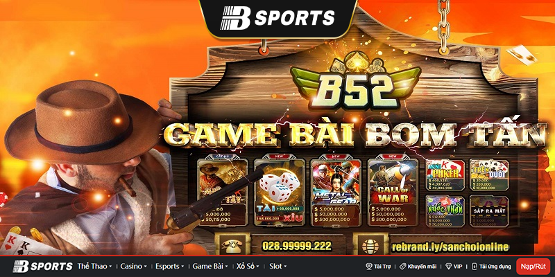 Giới thiệu cơ bản về cổng game b52